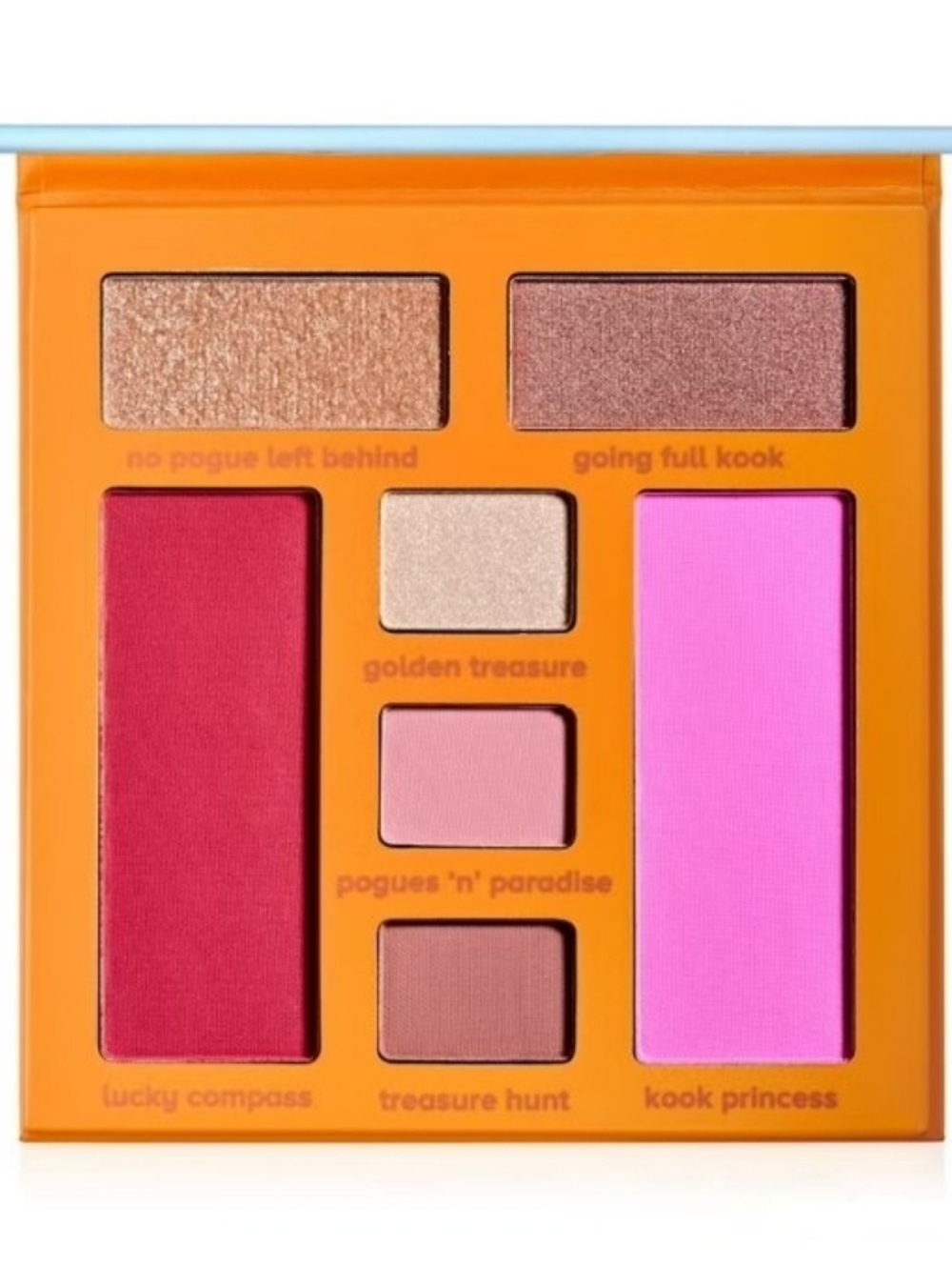 🌴 Lottie London OUTER BANKS The Pogues Eye & Face Palette 8.8g ✨💖